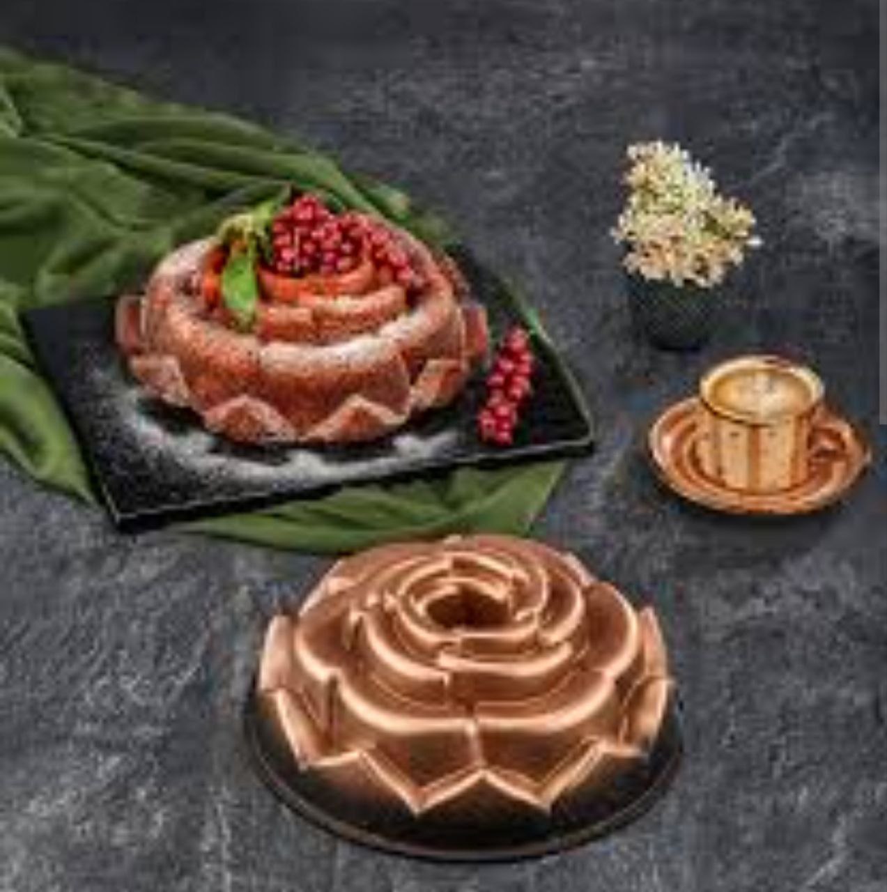 قالب کیک گرانیتی طرح گل