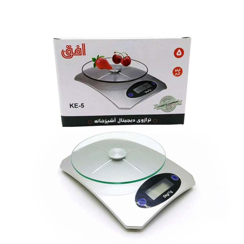 ترازوی آشپزخانه افق مدل توت فرنگی